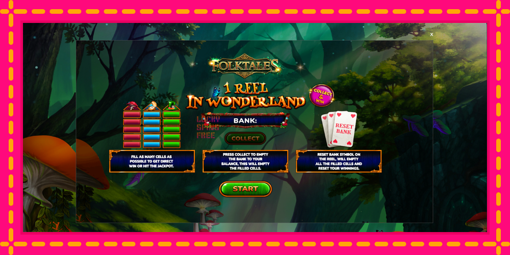 1 Reel In Wonderland - thiết bị chơi game với phần thưởng độc đáo, hình ảnh 1