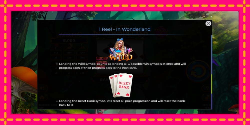 1 Reel In Wonderland - thiết bị chơi game với phần thưởng độc đáo, hình ảnh 7