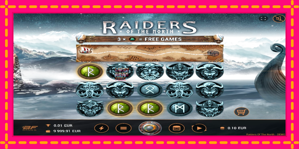 Raiders of the North - thiết bị chơi game với phần thưởng độc đáo, hình ảnh 2