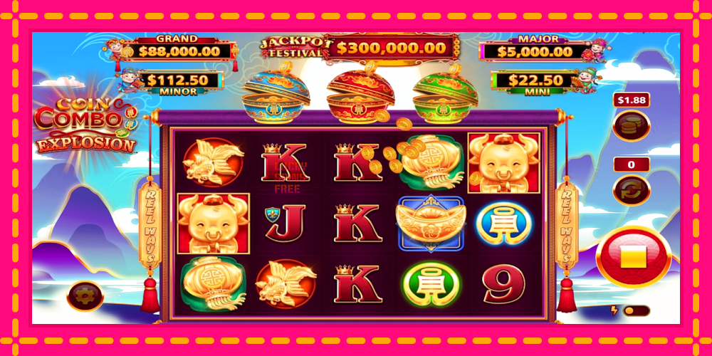 Coin Combo Explosion Jackpot Festival - thiết bị chơi game với phần thưởng độc đáo, hình ảnh 3