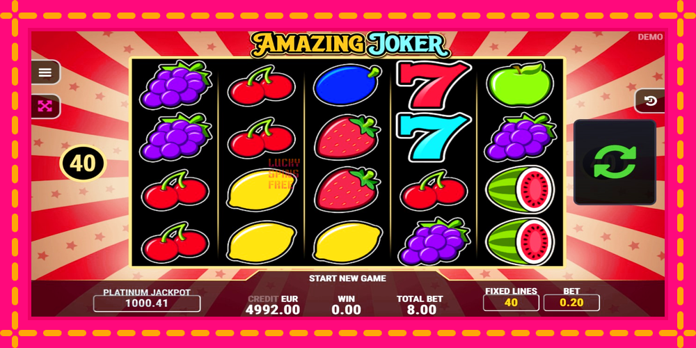 Amazing Joker - thiết bị chơi game với phần thưởng độc đáo, hình ảnh 1