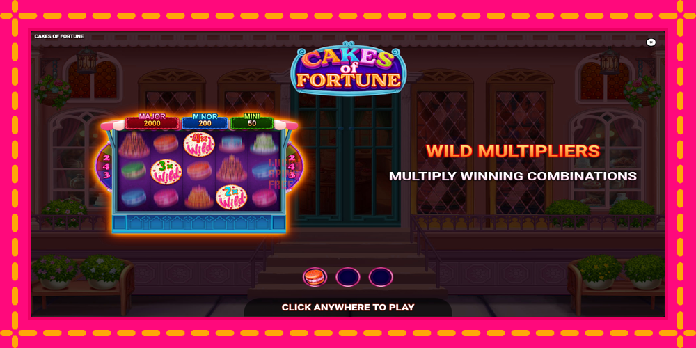 Cakes of Fortune - thiết bị chơi game với phần thưởng độc đáo, hình ảnh 1