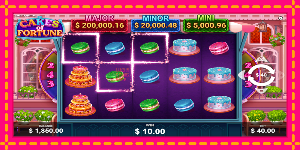 Cakes of Fortune - thiết bị chơi game với phần thưởng độc đáo, hình ảnh 3