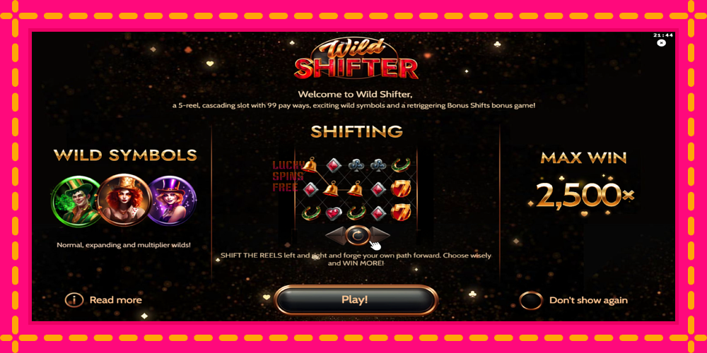 Wild Shifter - thiết bị chơi game với phần thưởng độc đáo, hình ảnh 1