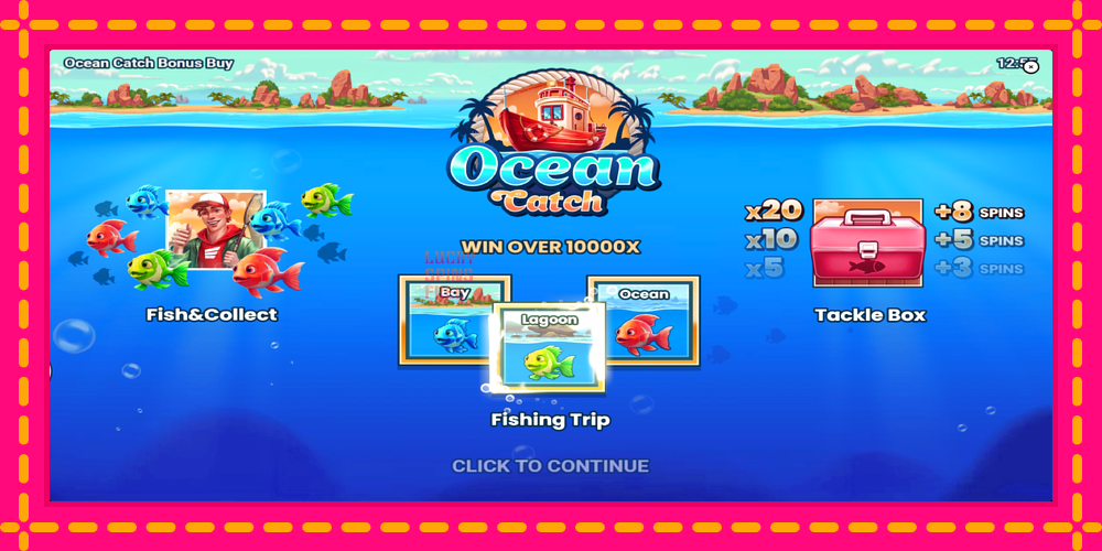 Ocean Catch Bonus Buy - thiết bị chơi game với phần thưởng độc đáo, hình ảnh 1