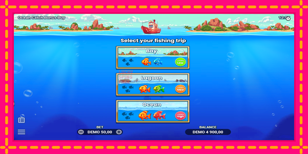 Ocean Catch Bonus Buy - thiết bị chơi game với phần thưởng độc đáo, hình ảnh 4