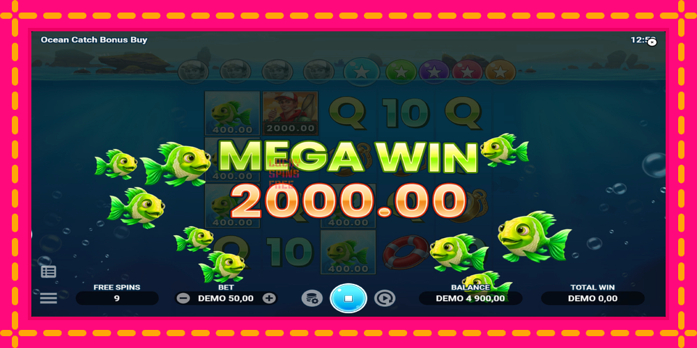 Ocean Catch Bonus Buy - thiết bị chơi game với phần thưởng độc đáo, hình ảnh 5