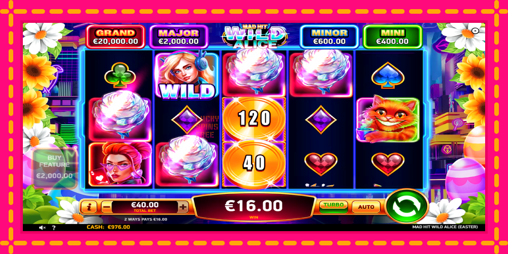 Mad Hit Wild Alice Easter - thiết bị chơi game với phần thưởng độc đáo, hình ảnh 3