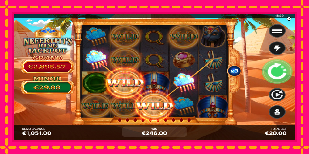 Nefertitis Ring Jackpot - thiết bị chơi game với phần thưởng độc đáo, hình ảnh 4