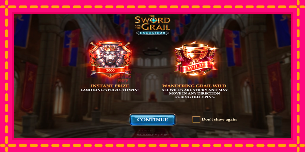 The Sword and the Grail Excalibur - thiết bị chơi game với phần thưởng độc đáo, hình ảnh 1