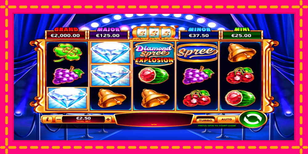 Diamond Spree Explosion - thiết bị chơi game với phần thưởng độc đáo, hình ảnh 2