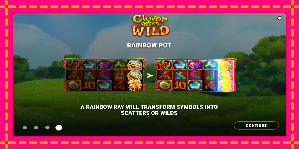 Clover Goes Wild - thiết bị chơi game với phần thưởng độc đáo, hình ảnh 1