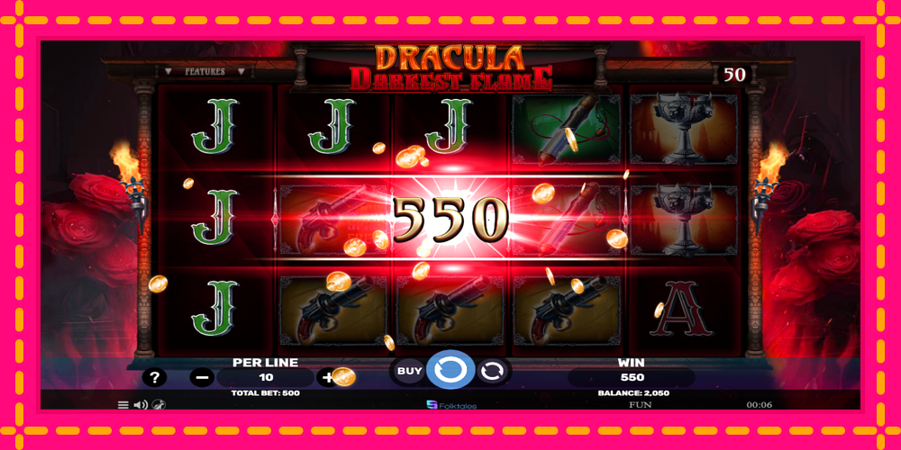 Dracula - Darkest Flame - thiết bị chơi game với phần thưởng độc đáo, hình ảnh 3