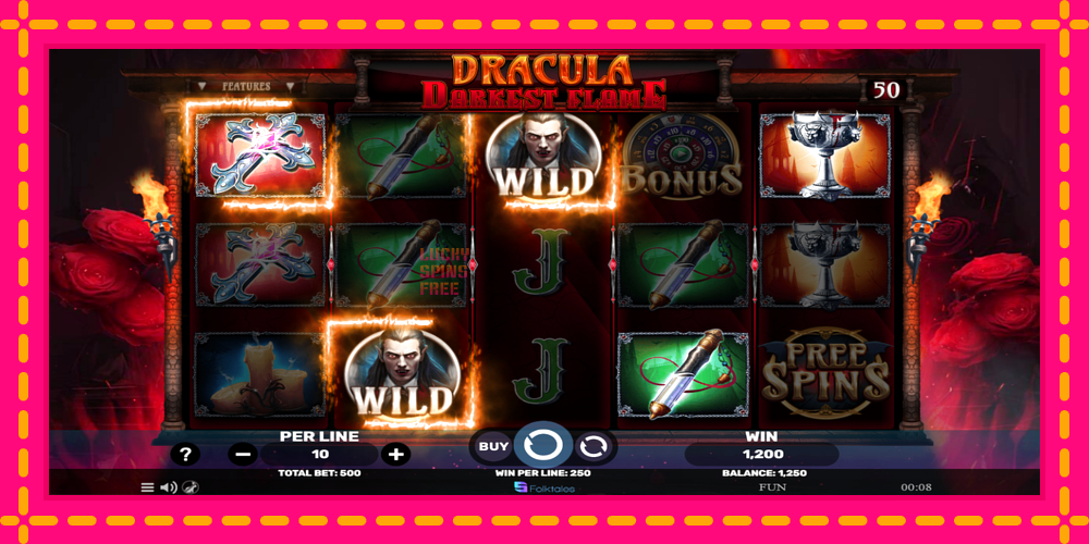 Dracula - Darkest Flame - thiết bị chơi game với phần thưởng độc đáo, hình ảnh 4