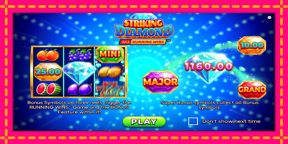 Striking Diamond - thiết bị chơi game với phần thưởng độc đáo, hình ảnh 1