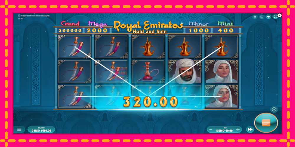 Royal Emirates Hold and Spin - thiết bị chơi game với phần thưởng độc đáo, hình ảnh 4