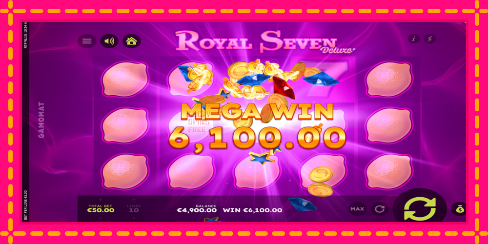 Royal Seven Deluxe - thiết bị chơi game với phần thưởng độc đáo, hình ảnh 3