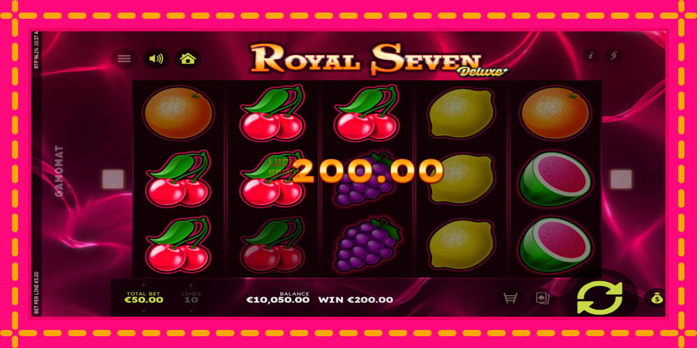 Royal Seven Deluxe - thiết bị chơi game với phần thưởng độc đáo, hình ảnh 4