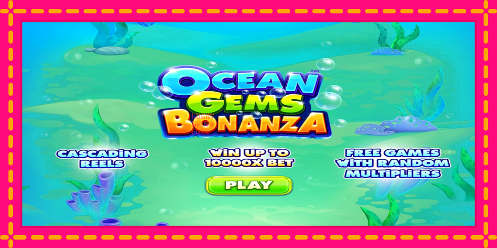 Ocean Gems Bonanza - thiết bị chơi game với phần thưởng độc đáo, hình ảnh 1