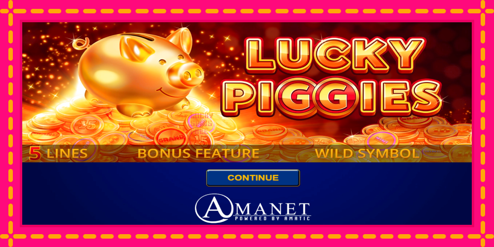 Lucky Piggies - thiết bị chơi game với phần thưởng độc đáo, hình ảnh 1