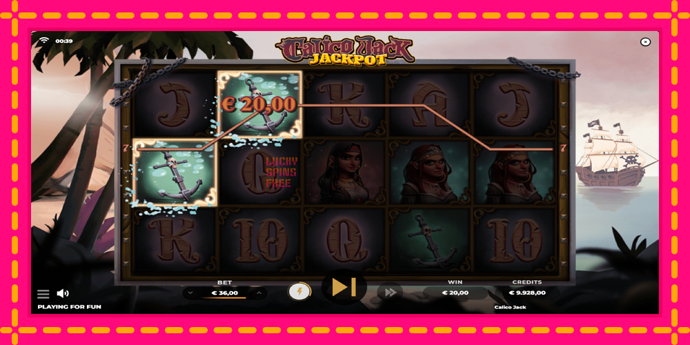 Calico Jack Jackpot - thiết bị chơi game với phần thưởng độc đáo, hình ảnh 2