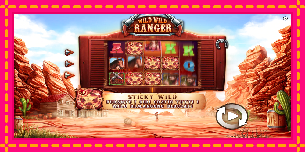 Wild Wild Ranger - thiết bị chơi game với phần thưởng độc đáo, hình ảnh 1