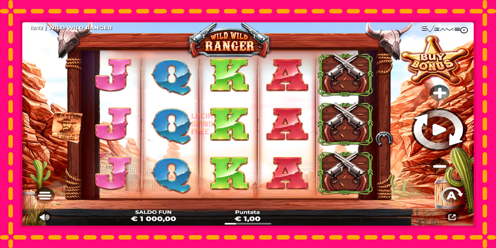 Wild Wild Ranger - thiết bị chơi game với phần thưởng độc đáo, hình ảnh 2