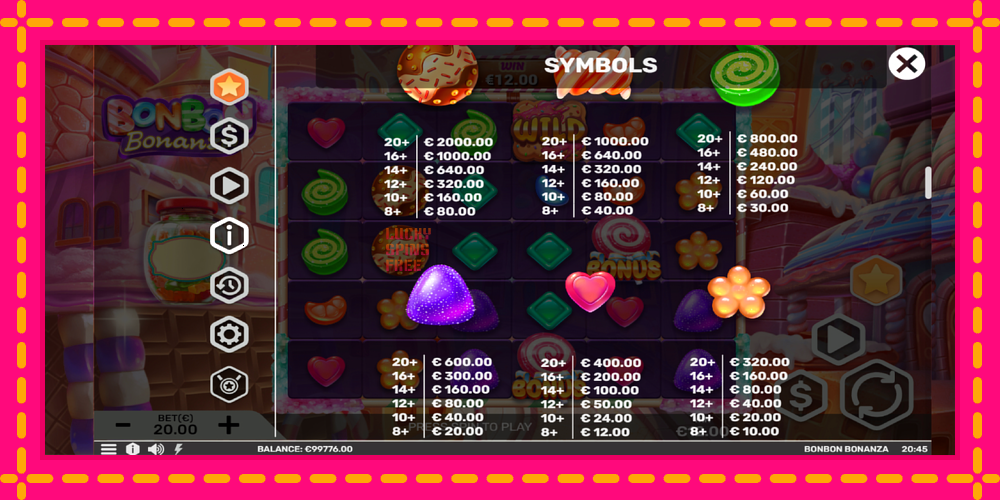 Bonbon Bonanza - thiết bị chơi game với phần thưởng độc đáo, hình ảnh 6