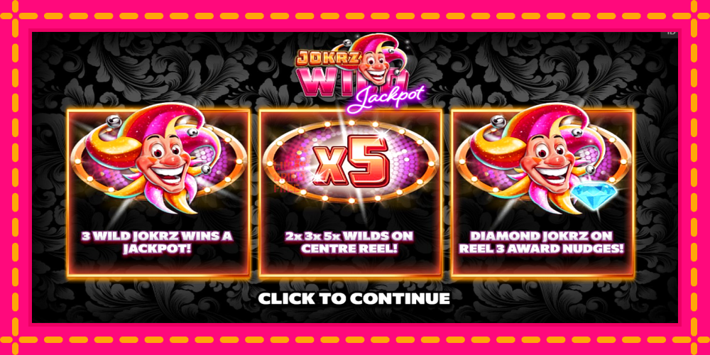 Jokrz Wild Jackpot - thiết bị chơi game với phần thưởng độc đáo, hình ảnh 1