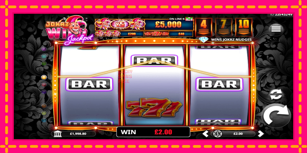 Jokrz Wild Jackpot - thiết bị chơi game với phần thưởng độc đáo, hình ảnh 4