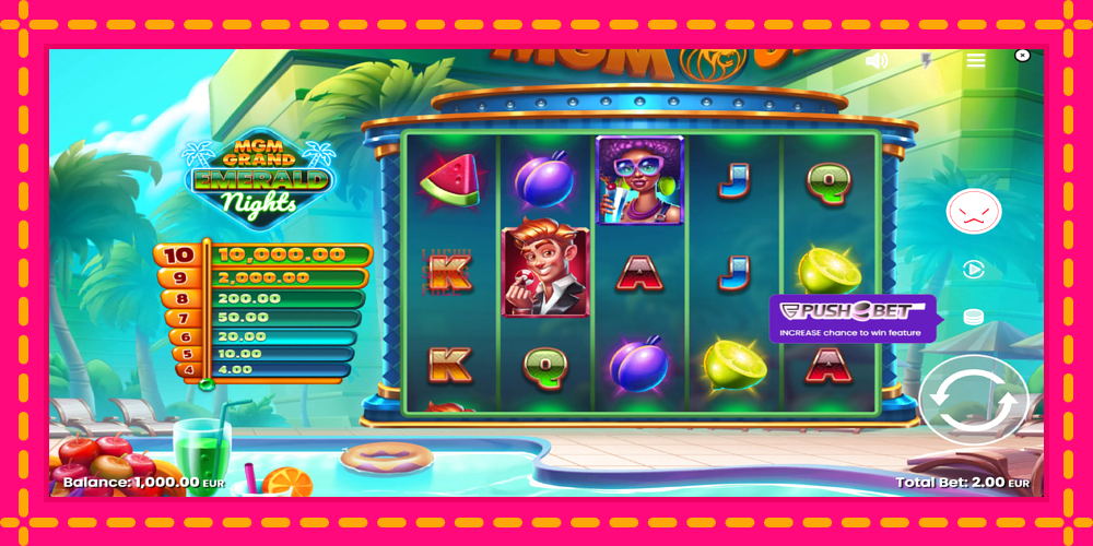 MGM Grand Emerald Nights - thiết bị chơi game với phần thưởng độc đáo, hình ảnh 2