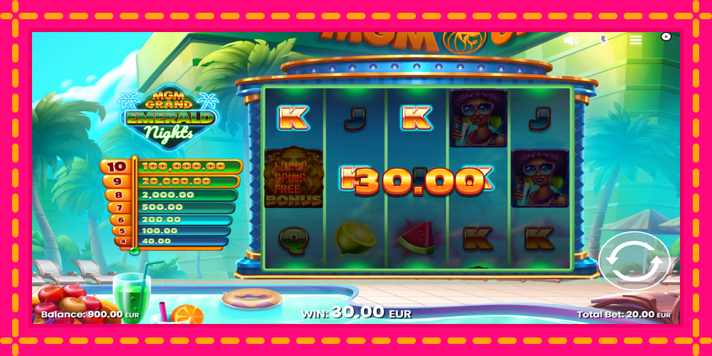 MGM Grand Emerald Nights - thiết bị chơi game với phần thưởng độc đáo, hình ảnh 3