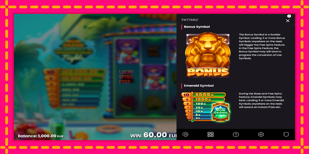 MGM Grand Emerald Nights - thiết bị chơi game với phần thưởng độc đáo, hình ảnh 6