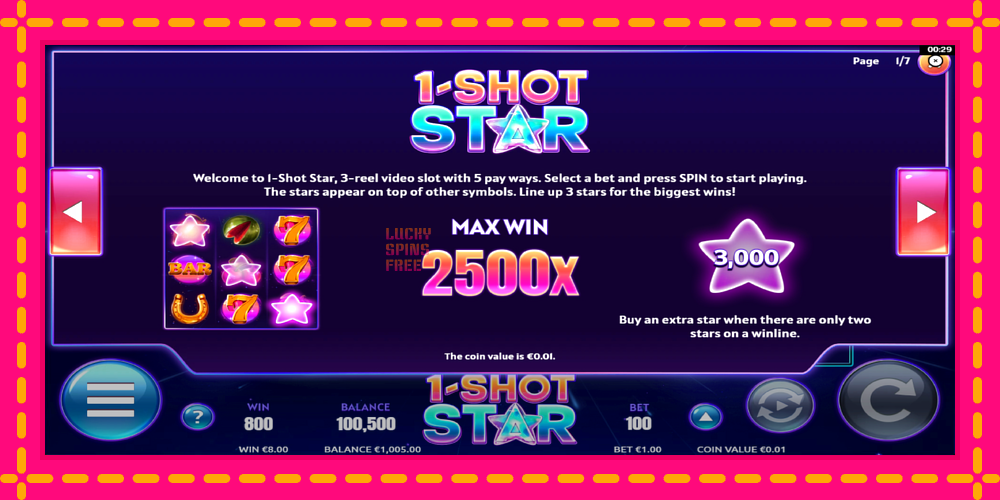 1-Shot Star - thiết bị chơi game với phần thưởng độc đáo, hình ảnh 5