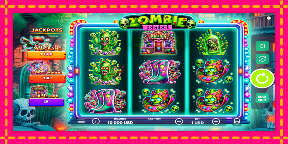 Western Zombie - thiết bị chơi game với phần thưởng độc đáo, hình ảnh 2