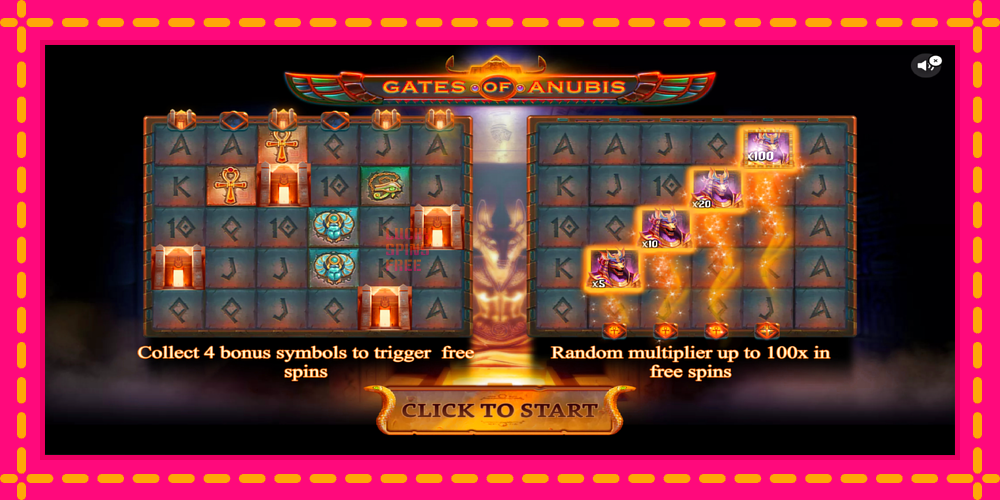 Gates of Anubis - thiết bị chơi game với phần thưởng độc đáo, hình ảnh 1