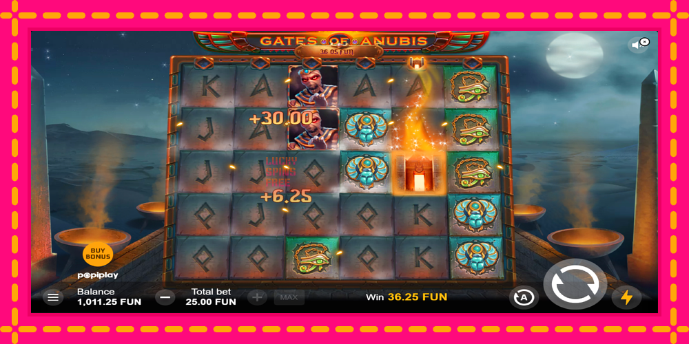 Gates of Anubis - thiết bị chơi game với phần thưởng độc đáo, hình ảnh 3