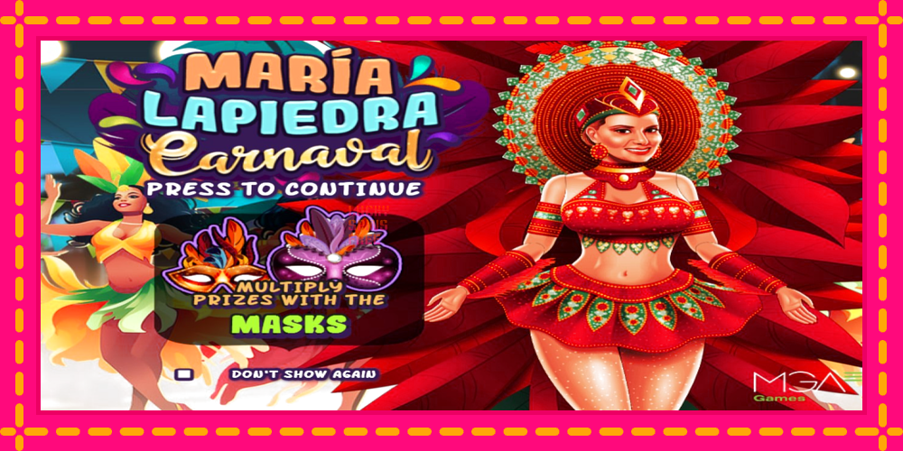 Maria Lapiedra Carnaval - thiết bị chơi game với phần thưởng độc đáo, hình ảnh 1