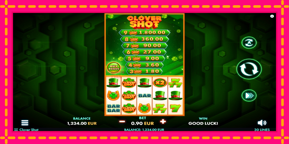 Clover Shot - thiết bị chơi game với phần thưởng độc đáo, hình ảnh 2