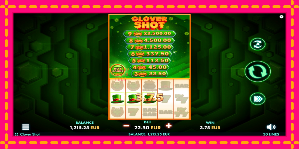 Clover Shot - thiết bị chơi game với phần thưởng độc đáo, hình ảnh 3