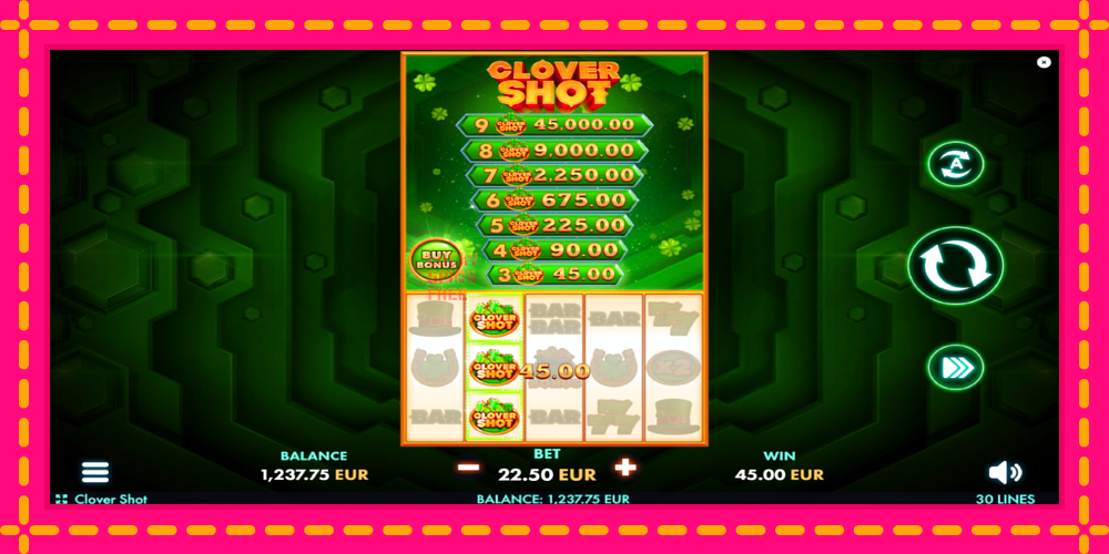 Clover Shot - thiết bị chơi game với phần thưởng độc đáo, hình ảnh 4