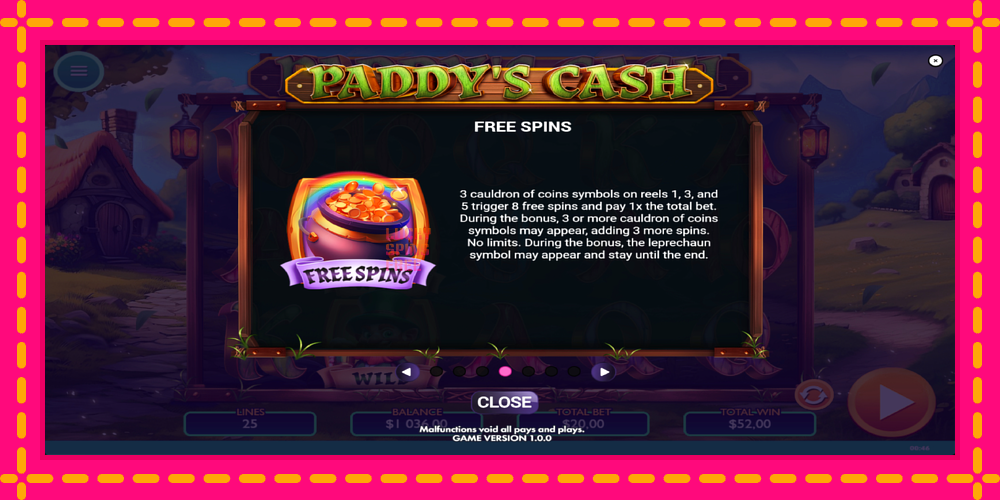 Paddys Cash - thiết bị chơi game với phần thưởng độc đáo, hình ảnh 5