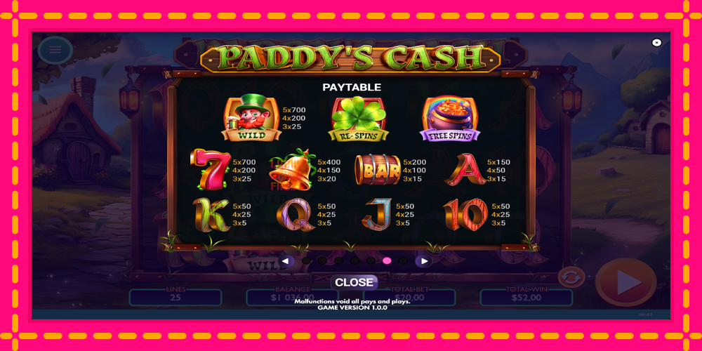 Paddys Cash - thiết bị chơi game với phần thưởng độc đáo, hình ảnh 6