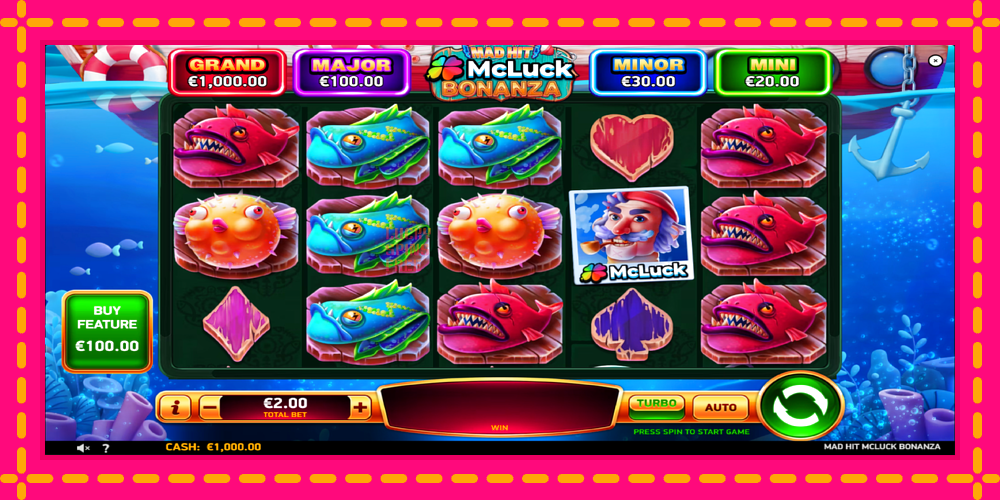 Mad Hit McLuck Bonanza - thiết bị chơi game với phần thưởng độc đáo, hình ảnh 2