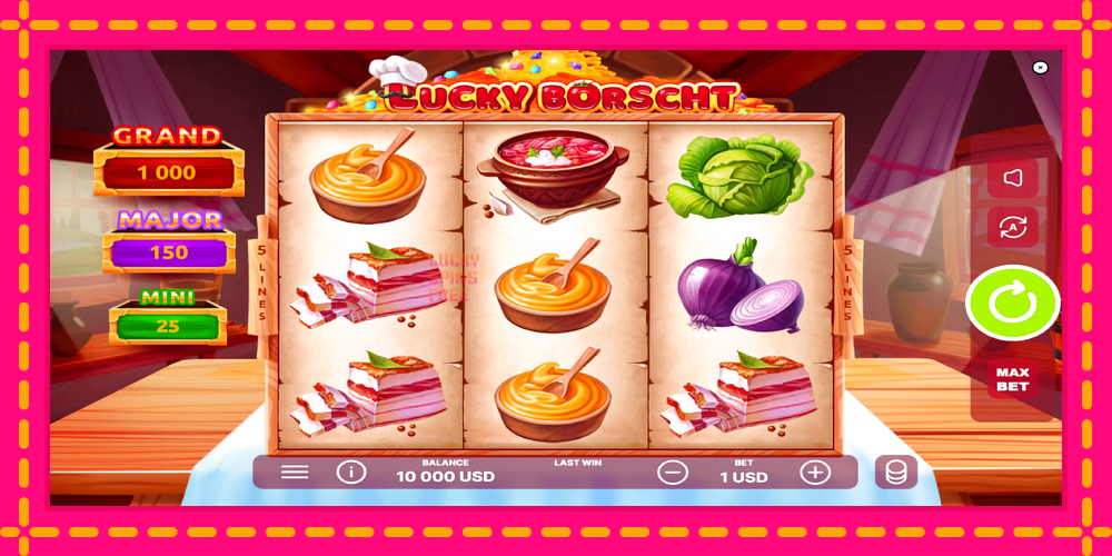 Lucky Borscht - thiết bị chơi game với phần thưởng độc đáo, hình ảnh 2