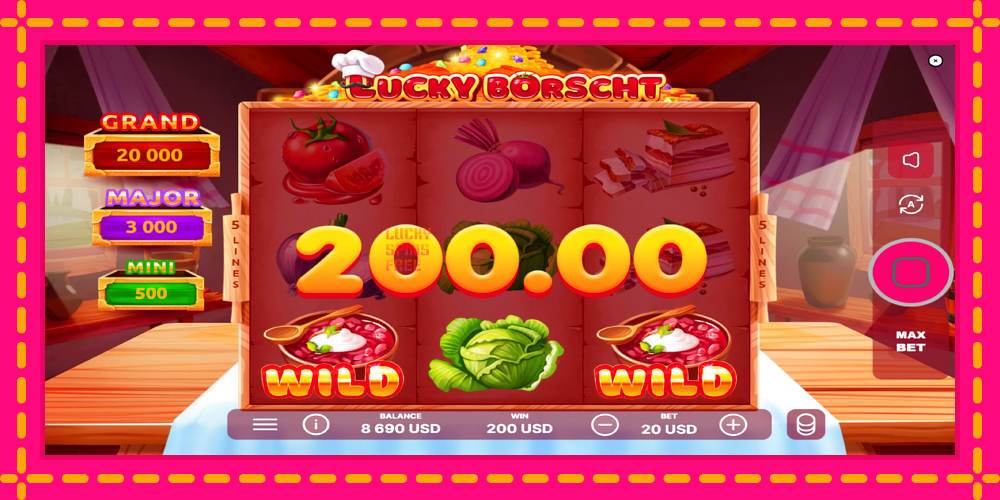 Lucky Borscht - thiết bị chơi game với phần thưởng độc đáo, hình ảnh 4