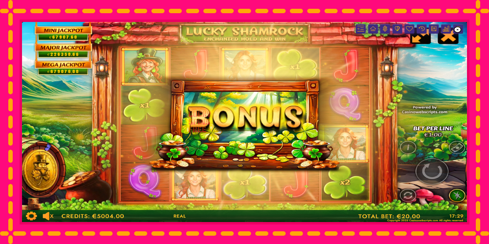 Lucky Shamrock - Enchanted Hold and Win - thiết bị chơi game với phần thưởng độc đáo, hình ảnh 3