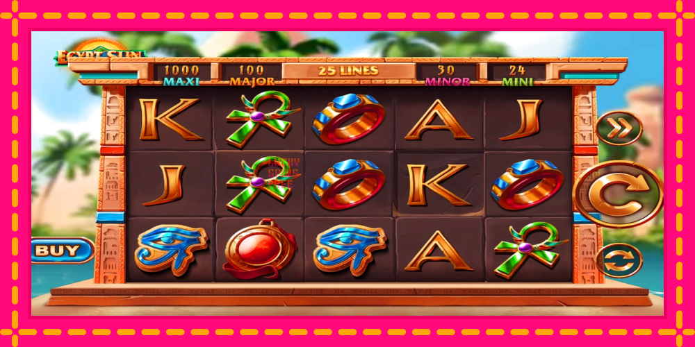 Egypt Sun Deluxe - thiết bị chơi game với phần thưởng độc đáo, hình ảnh 1