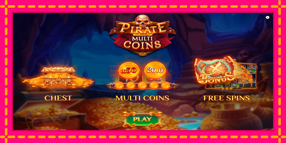 Pirate Multi Coins - thiết bị chơi game với phần thưởng độc đáo, hình ảnh 1