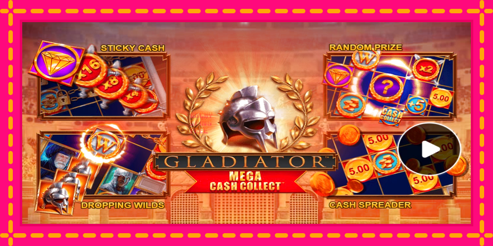 Gladiator: Mega Cash Collect - thiết bị chơi game với phần thưởng độc đáo, hình ảnh 1